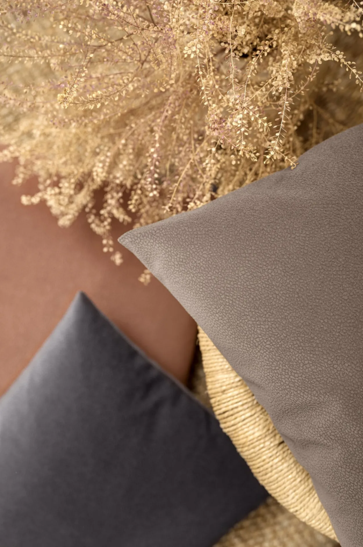 Kissenhülle LUNES taupe