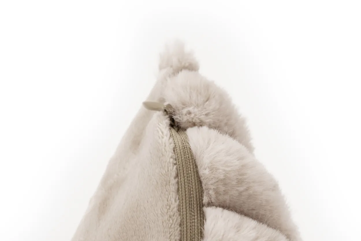 Kissen PLUSH taupe