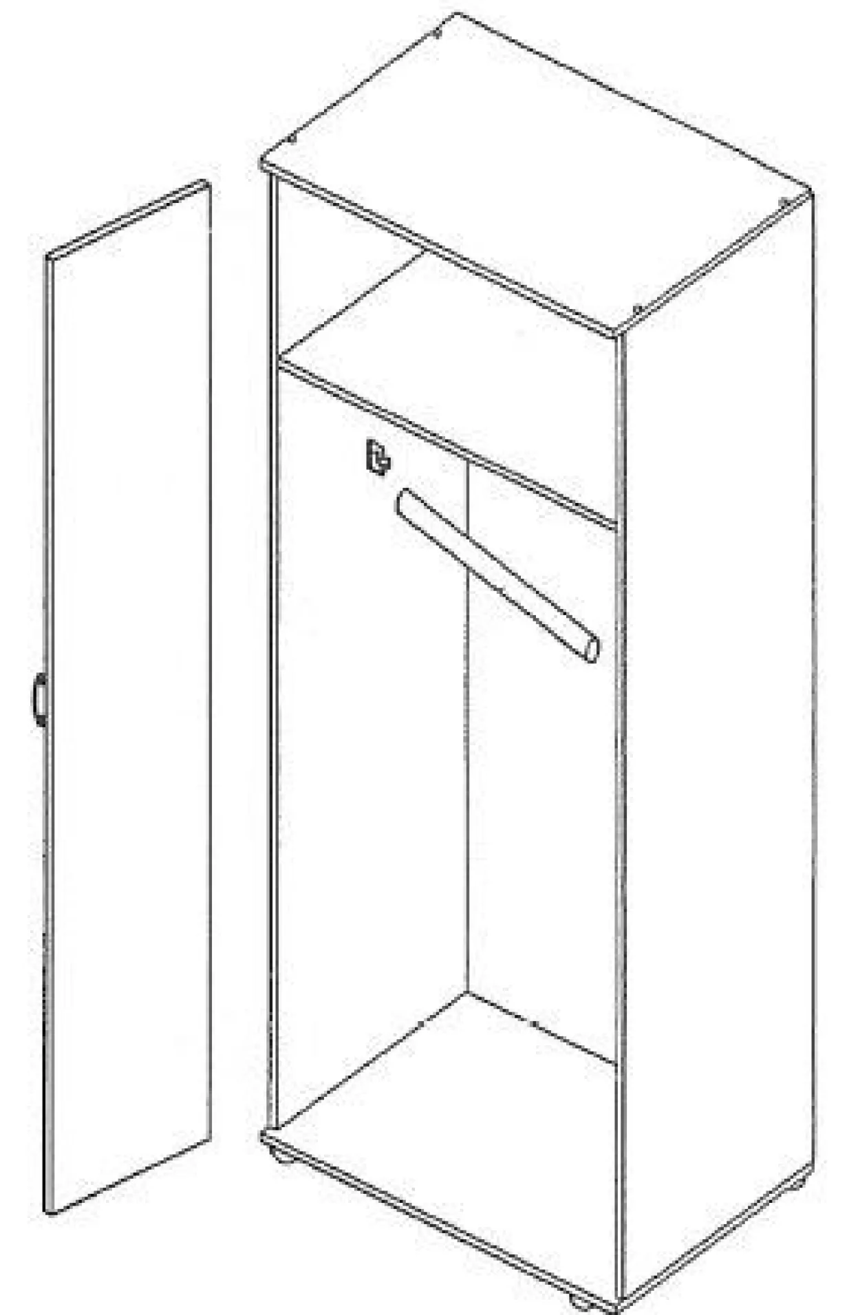 Kleiderschrank PLUTO