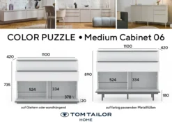 Kommode TOM TAILOR COLOR PUZZLE