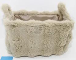 Korb FLUFFY taupe