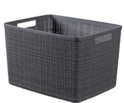 Korb JUTE grau
