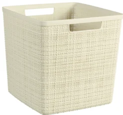 Korb JUTE weiß