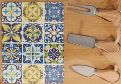 Käsetablett-Set MOSAIK