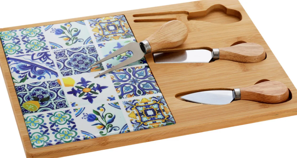 Käsetablett-Set MOSAIK