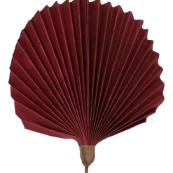 Kunstzweig LEAF dunkelrot