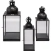 Laterne PEWTER mittel