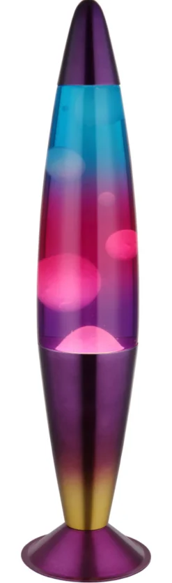 Lavaleuchte LED GLITTER
