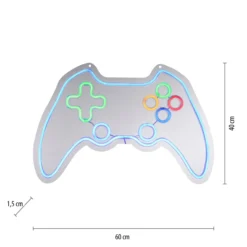 Leuchtobjekt GAMER LED NEON