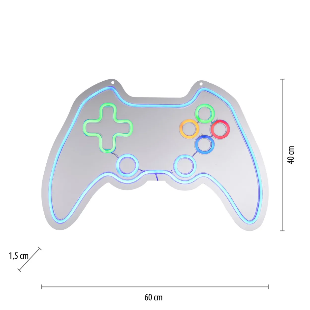 Leuchtobjekt GAMER LED NEON