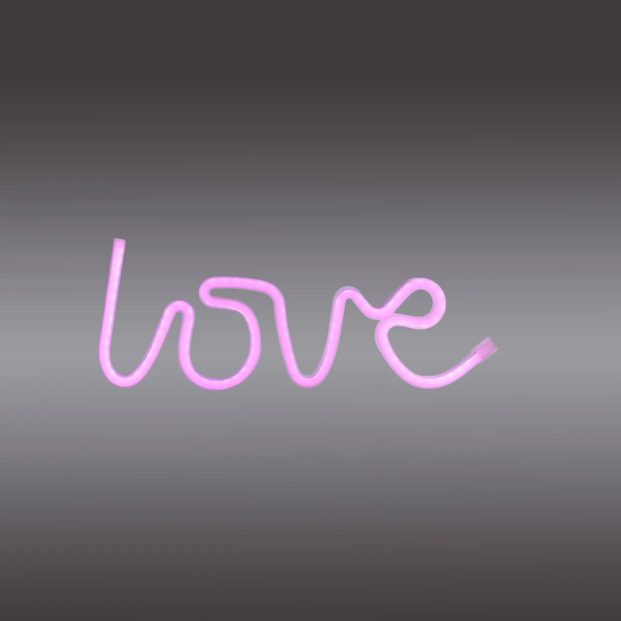 Leuchtobjekt LOVE LED NEON