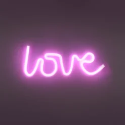 Leuchtobjekt LOVE LED NEON