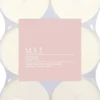 Maxi-Duftteelichter-Set LOVE