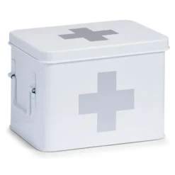 Medizinbox CROSS weiß