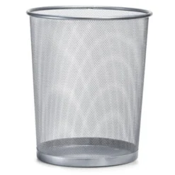 Papierkorb DYNAMO alufarbig
