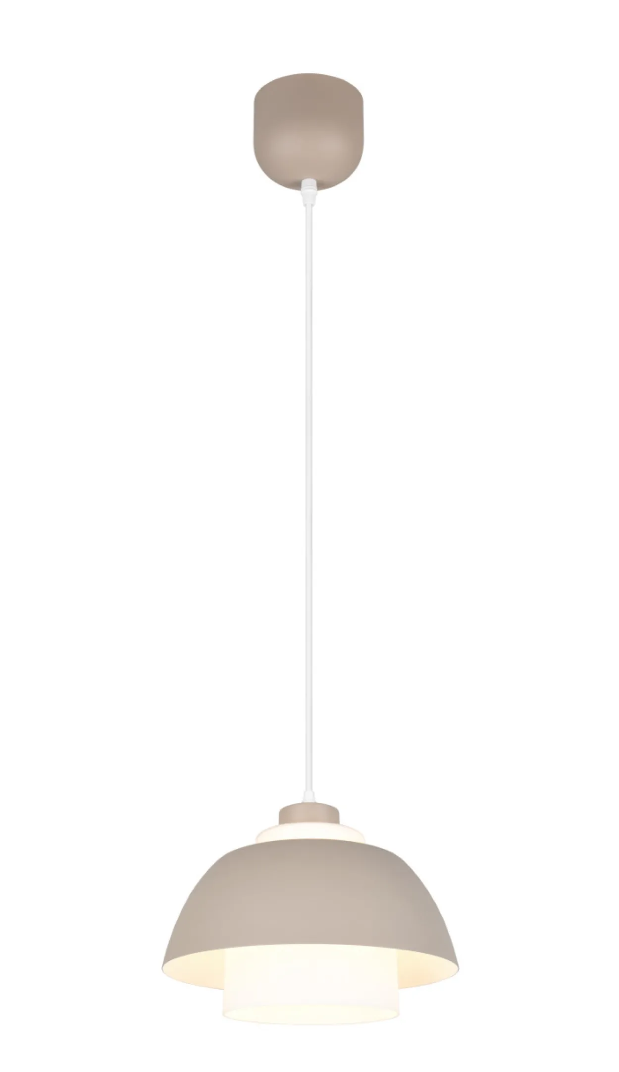 Pendelleuchte TILOS beige