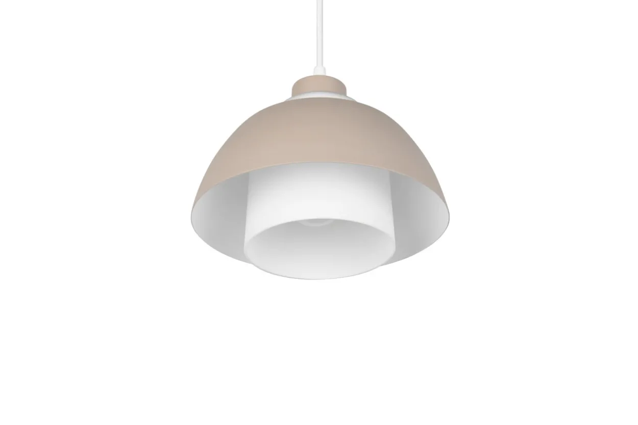 Pendelleuchte TILOS beige