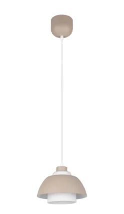 Pendelleuchte TILOS beige