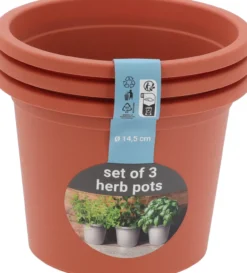 Pflanzgefäß-Set CASA 3-teilig