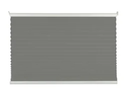 Plissee FREE grau 80x130cm