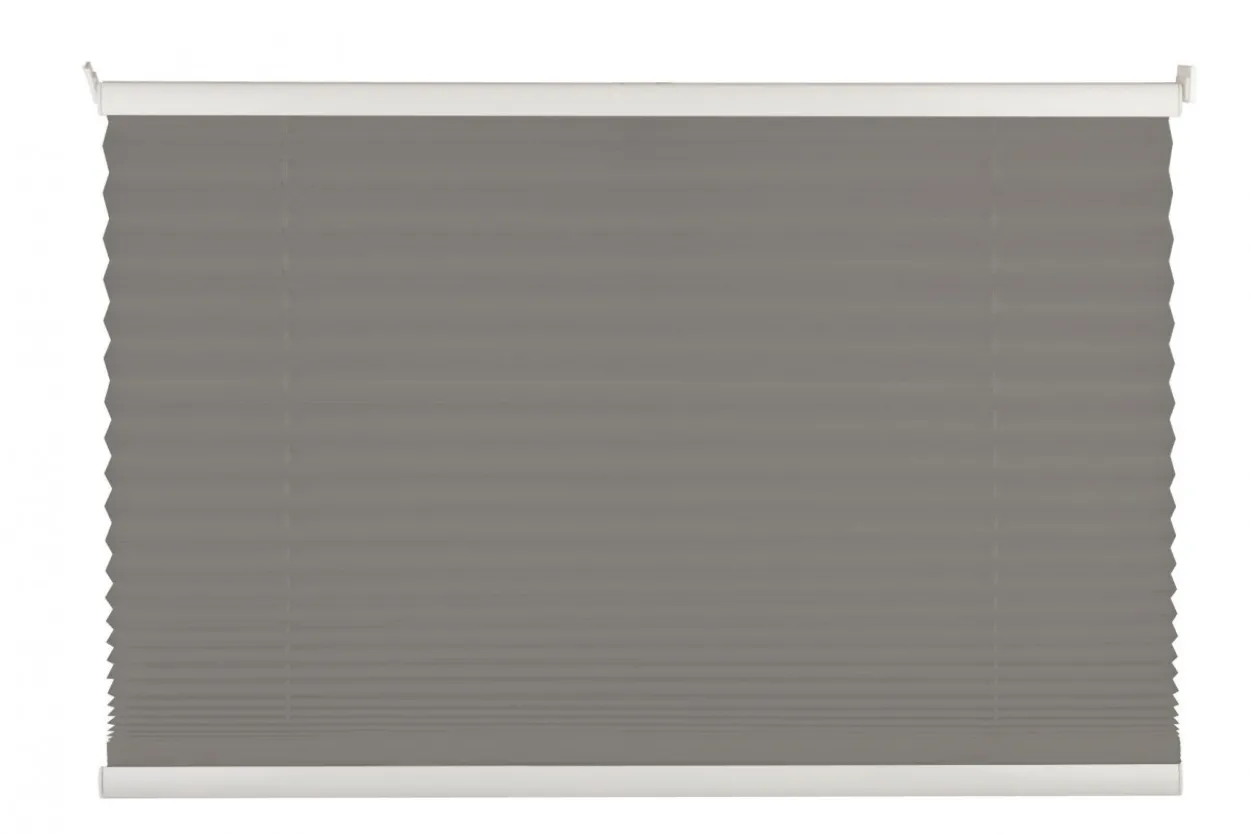 Plissee FREE grau 95x130cm