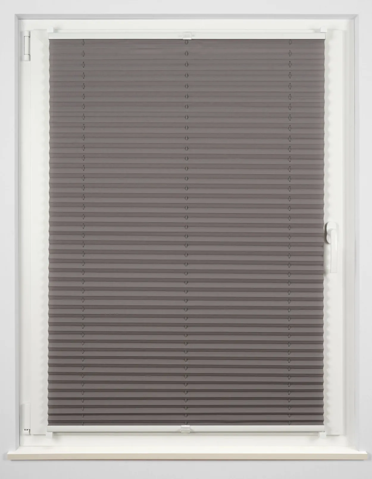 Plissee FREE grau 90x130cm