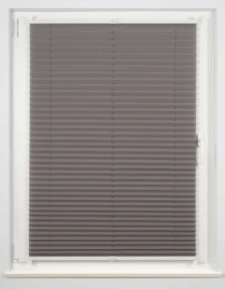 Plissee FREE grau 65x130cm