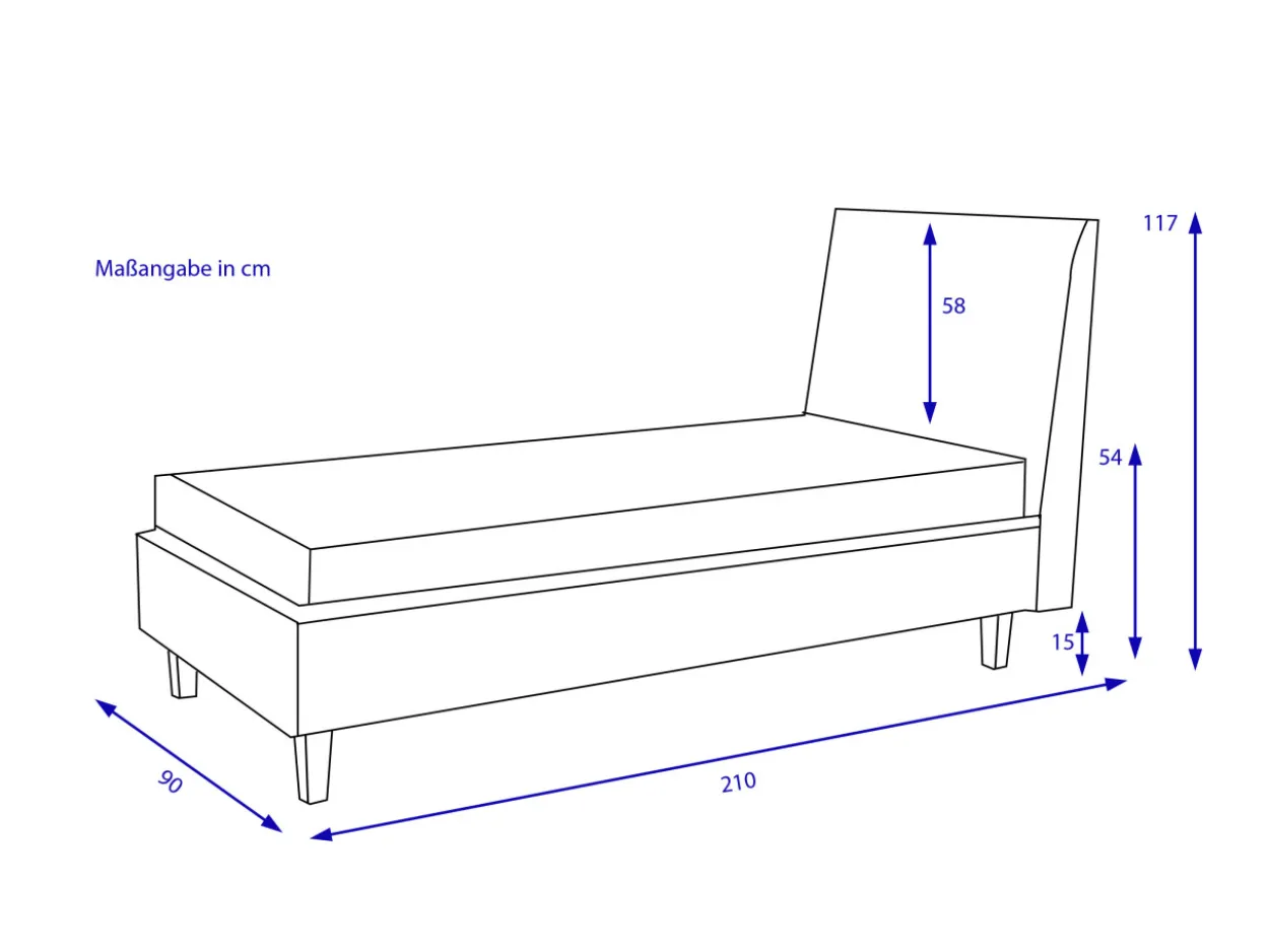 Polsterbett SANSIBAR SKADBERG