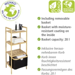 Regal mit 3 Etagen ECORI