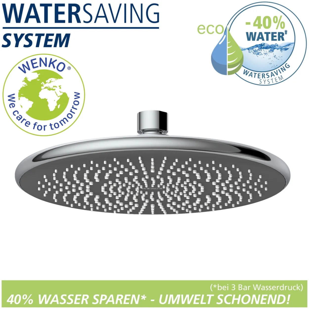 Regenduschkopf WATERSAVING