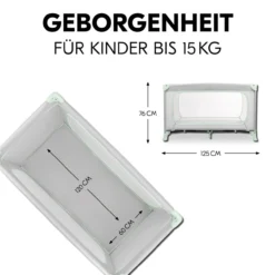 Reisebett hauck DREAM N PLAY PLUS