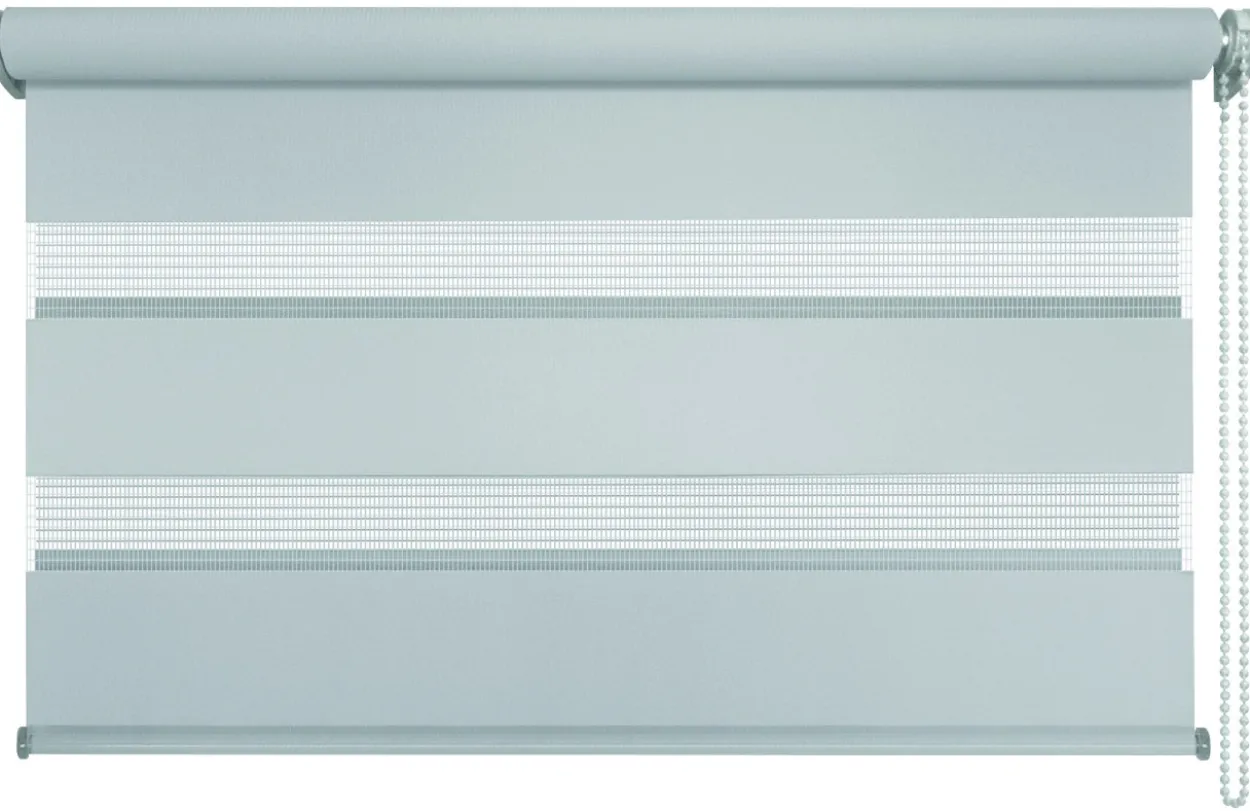 Rollo DUO grau 120x160cm