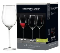Rotweinglas-Set BOLERO