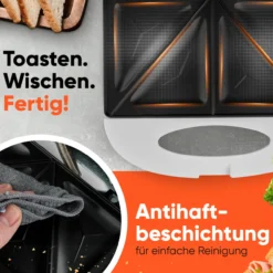 Sandwichtoaster WHITE