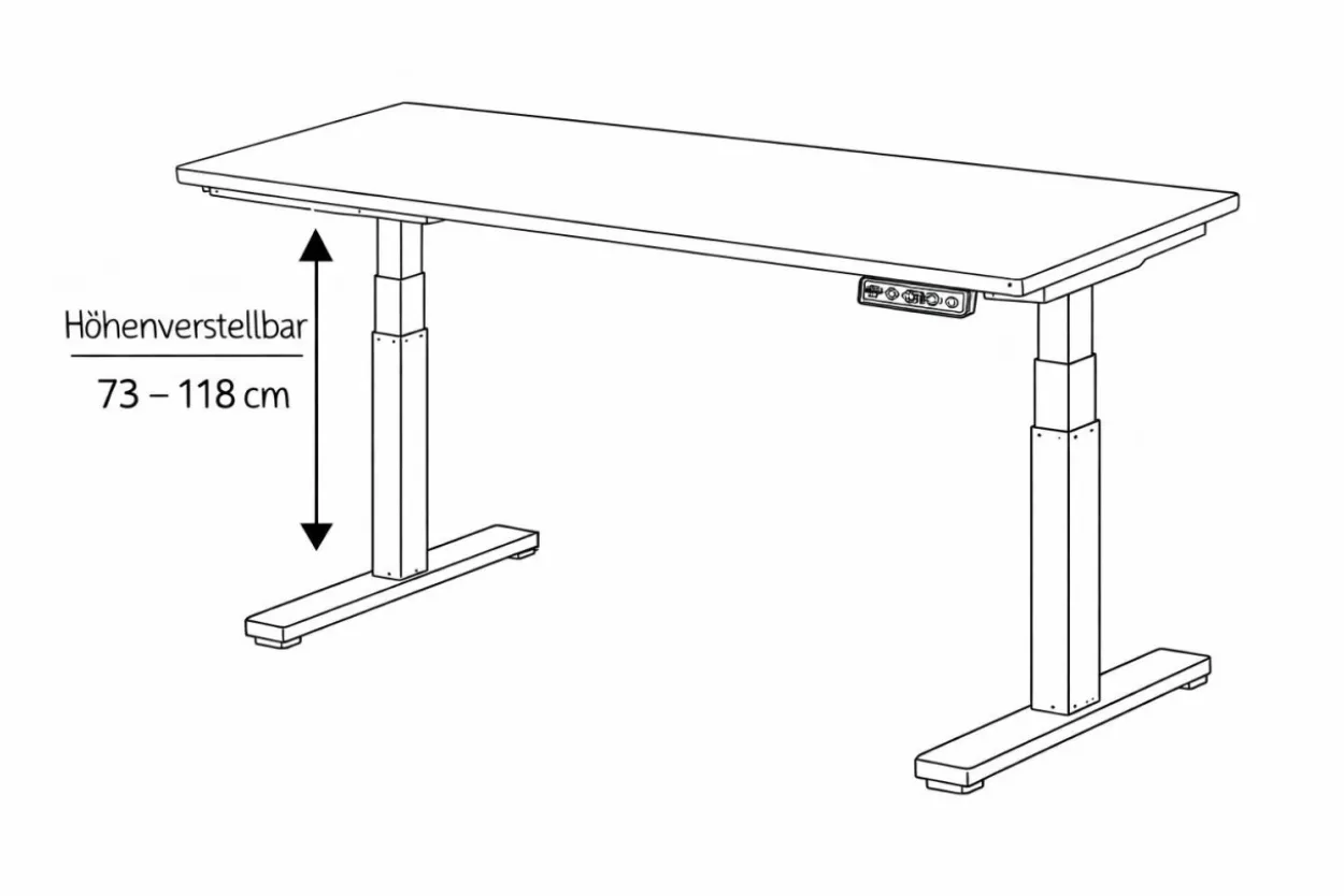 Schreibtisch BARDIA