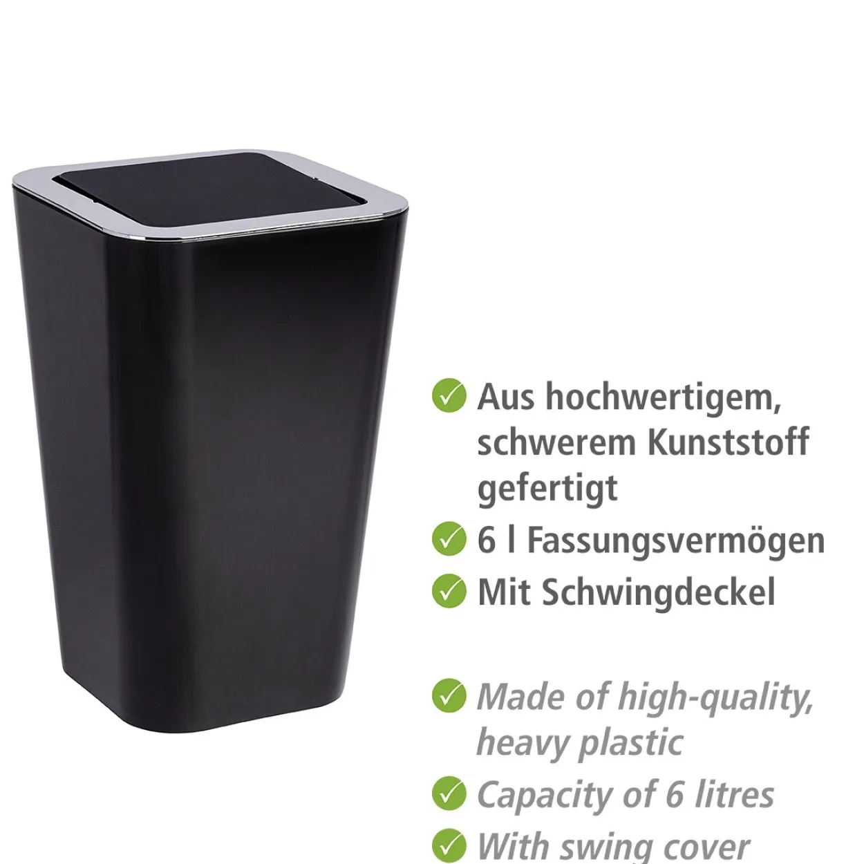 Schwingdeckeleimer CANDY