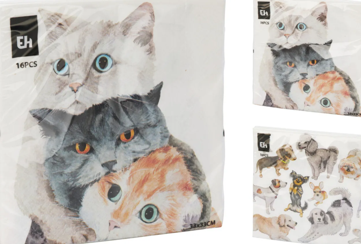 Servietten ANIMALS