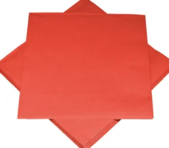 Servietten BASIC rot