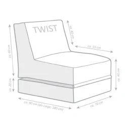 Sessel Twist SCUBA
