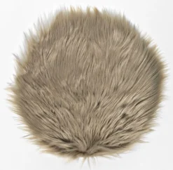 Sitzkissen FUR taupe