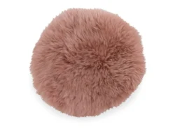Sitzkissen LAMMFELL rosa