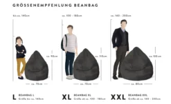 Sitzsack BeanBag FANKURVE XL