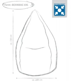 Sitzsack EASY XXL