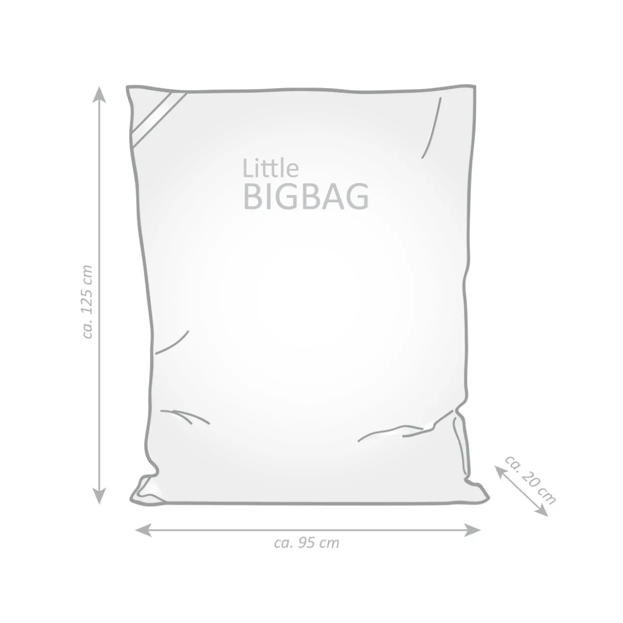 Sitzsack Little BigBag SOCCER