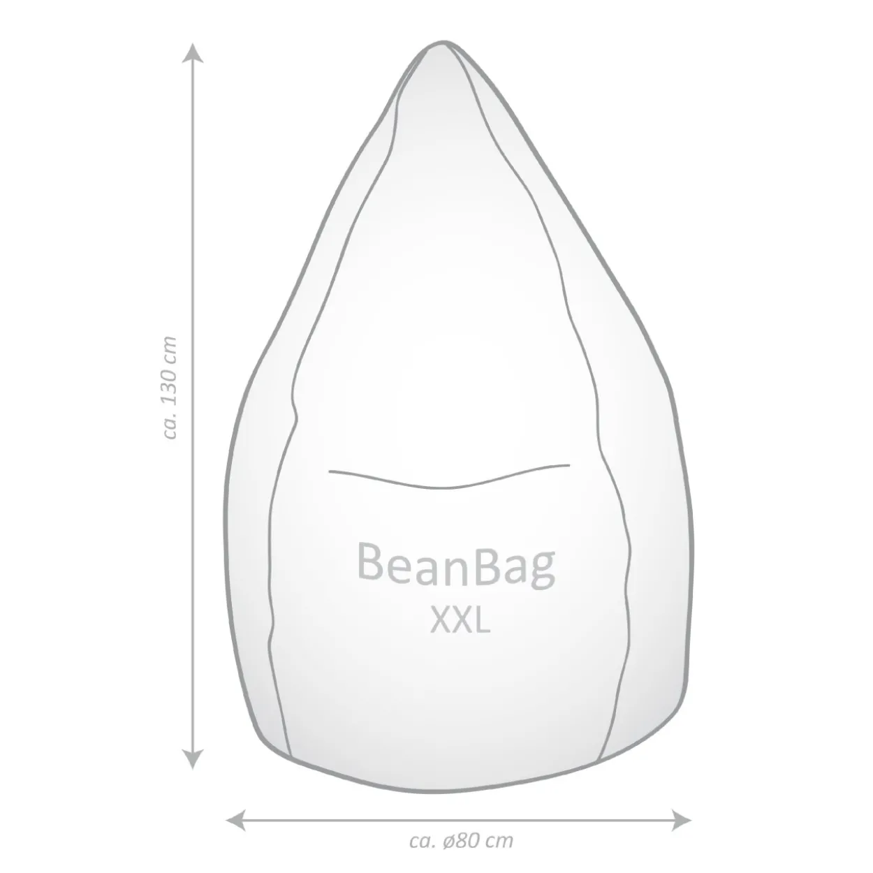 Sitzsack SOFTY XXL
