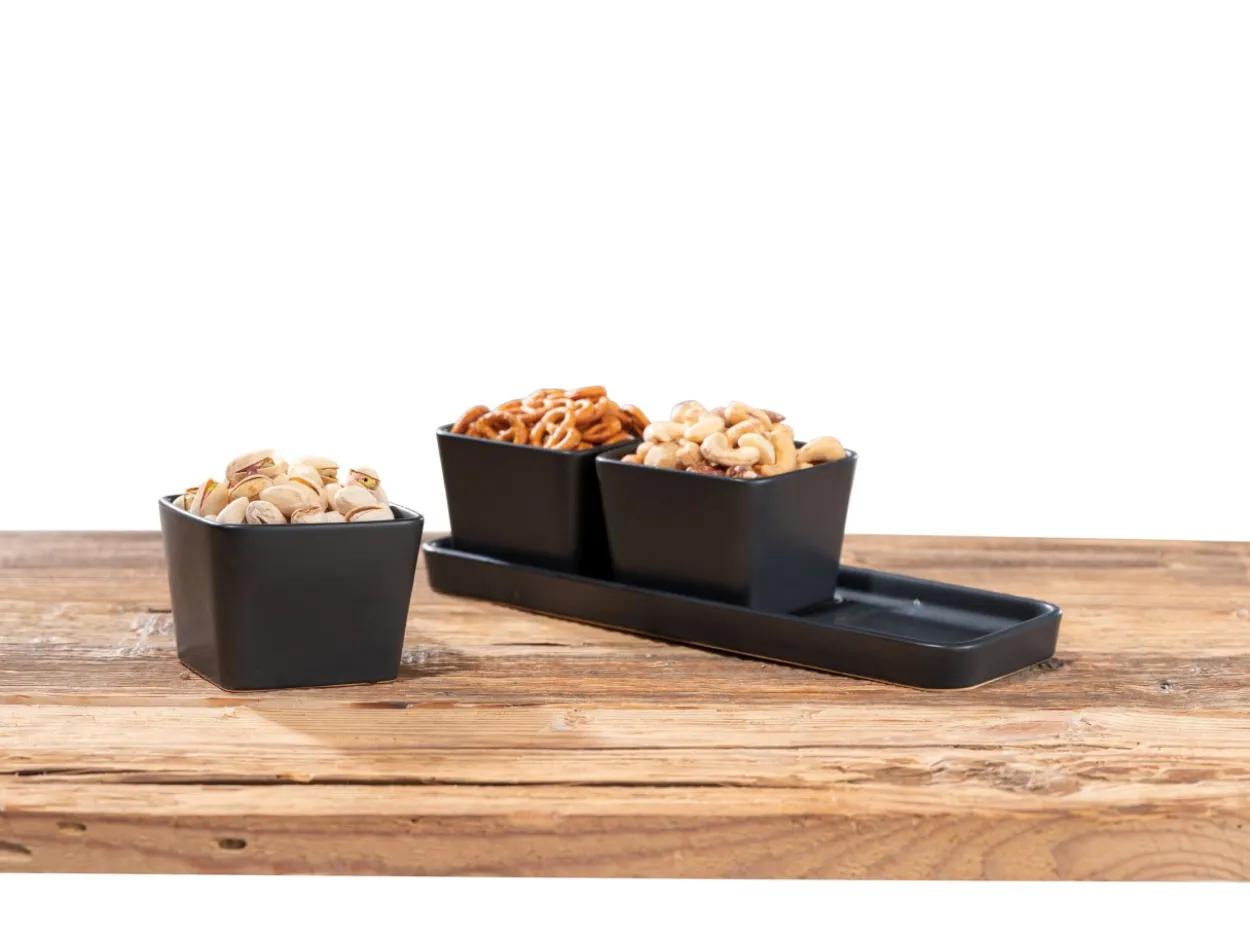 Snack & Dip Schalen Set