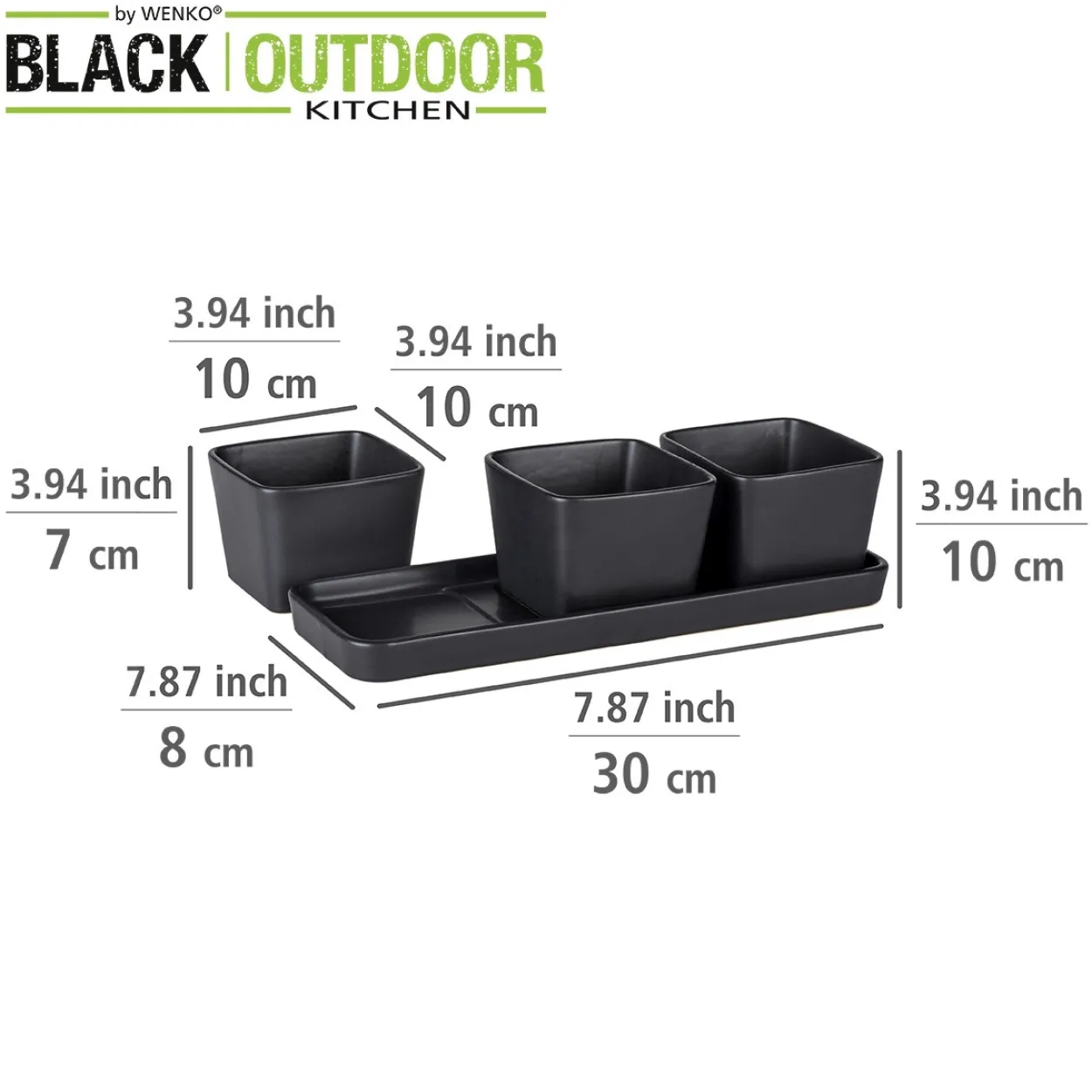 Snack & Dip Schalen Set
