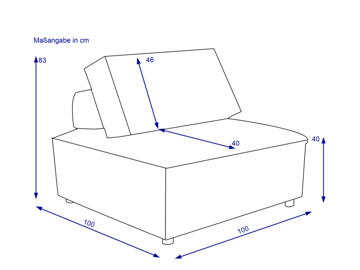 Sofaelement DROP LIVANA