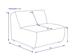 Sofaelement SANSIBAR PADBORG