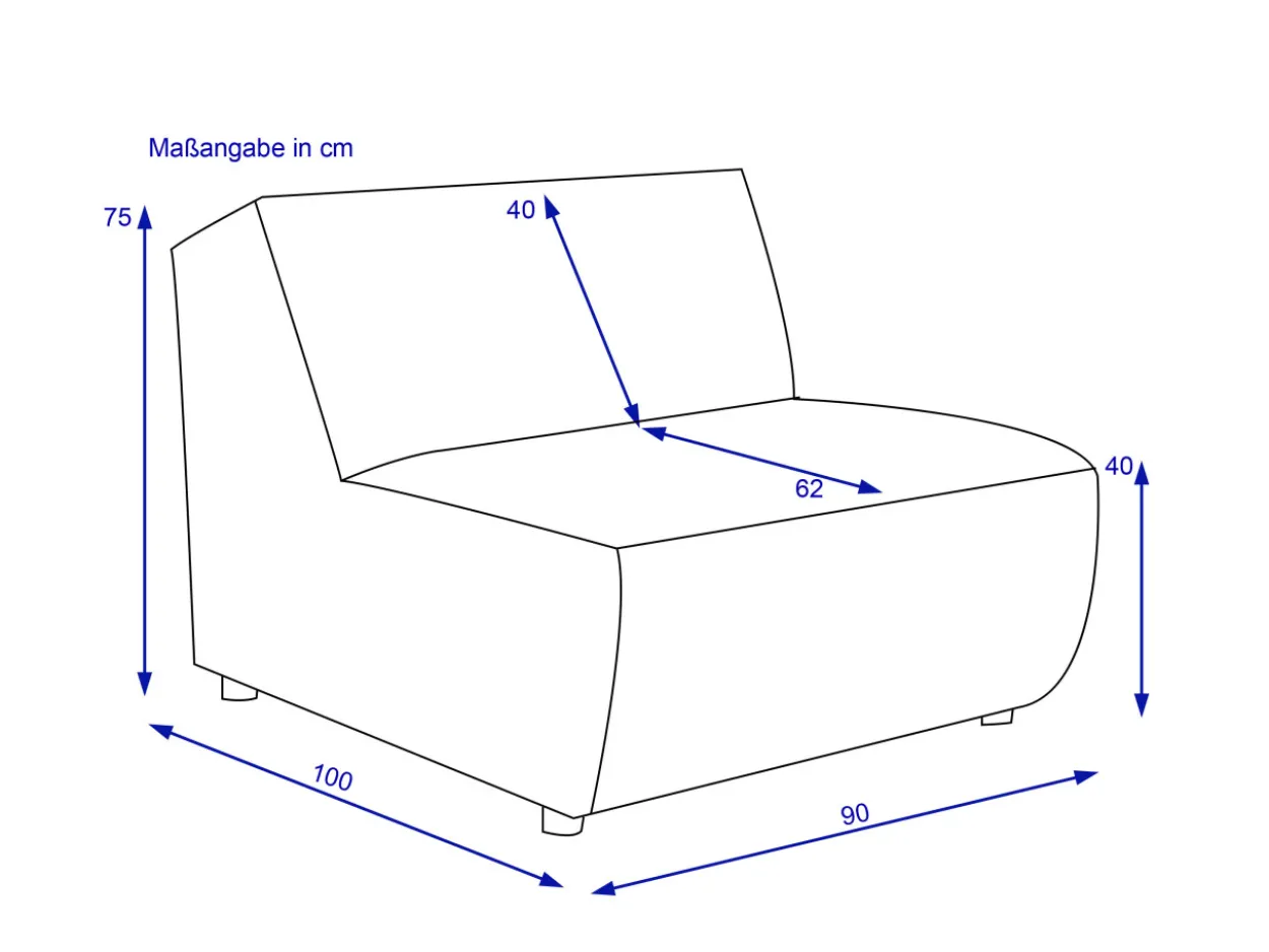 Sofaelement SANSIBAR PADBORG